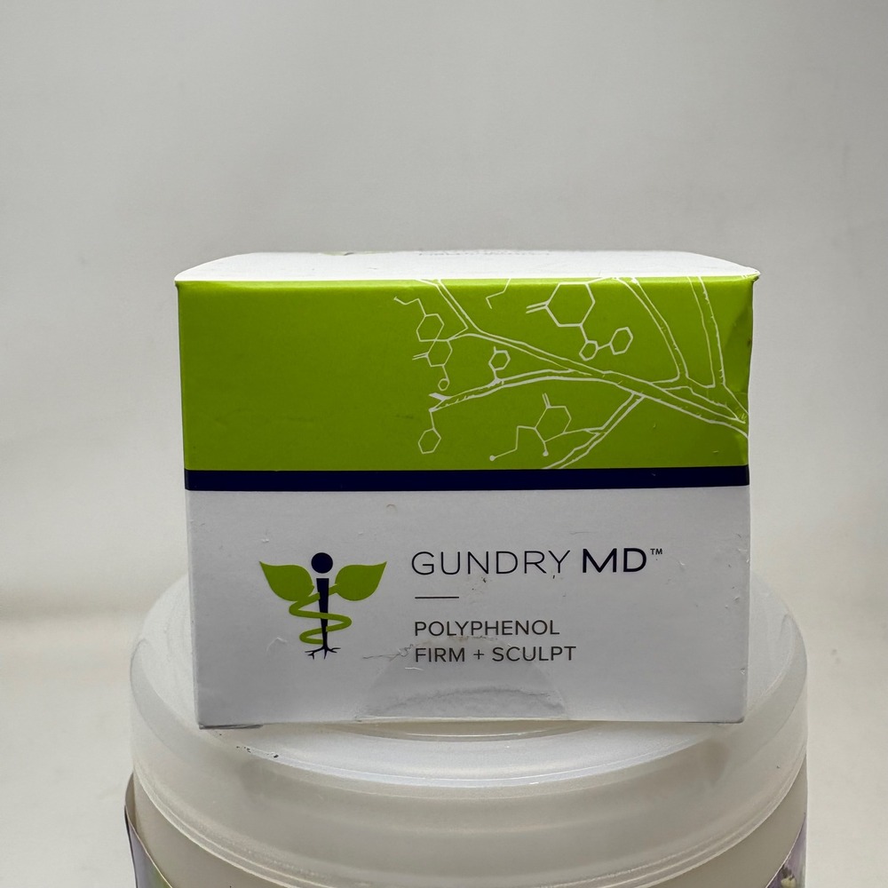 Gundry MD Polyphenol Firm + Sculpt Face and Neck Cream 1.69 fl oz 50 ml NIB